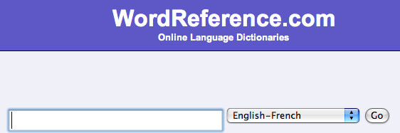 Wordreference French To English Dictionary