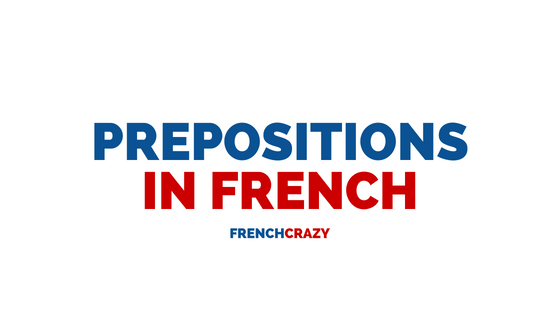 French Prepositions