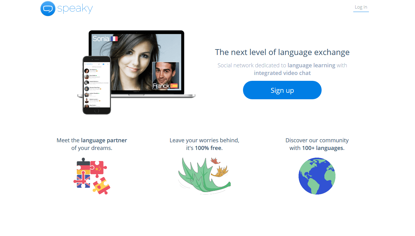 Need a Language Buddy? Try Speaky